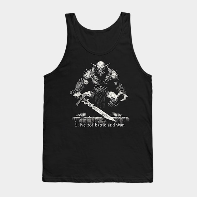 Orc Tank Top by OddlyNoir